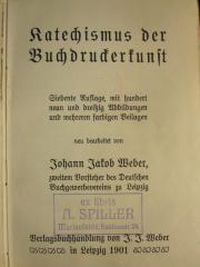 XIV 1210 2. Ex. : Katechismus der Buchdruckerkunst (1901)