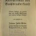 XIV 1210 2. Ex. : Katechismus der Buchdruckerkunst (1901)