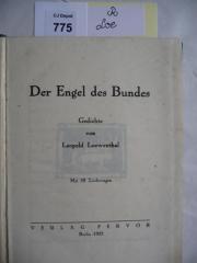 R Loe: Der Engel des Bundes (1925)