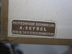 G46 / 2191 (Polytechnische Buchhandlung A. Seydel (Berlin)), Etikett: Buchhändler, Name, Ortsangabe; 'Polytechnische Buchhandlung
A. Seydel
Berlin SW.11 Stresemannstr. 99'. 