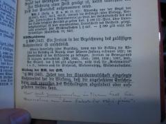 G46 / 2928 (Reisner, Lothar), Von Hand: Annotation; 'aber auch zuungunsten in diesem Fall, [...] Ausnahmen von dem Verbot der [...]'. 