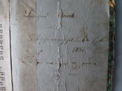 - (Forsch, Bernhard), Von Hand: Autogramm; 'Bernhard Forsch
in
Teschenmoschel 6ten Sptbr 1871
De slihot yikabel tov fir mich be-yom 14. Elul 631 [31.08.1871]'. 