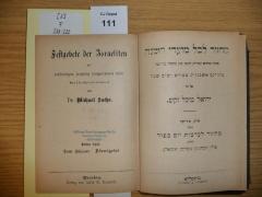 F 233 220 [3]: Festgebete der Israeliten : mit vollständigem, sorgfältig durchgesehenem Texte. 3. Theil: Jom Kippur. Abendgebet (o. A.)