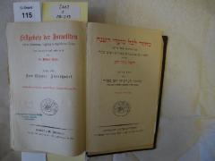 F 233 213 [3,4]: Festgebete der Israeliten. Mit vollständigem, sorgfältig durchgesehenem Texte. 3. u. 4. Teil [in einem Bd.]. Jom Kippur. Abendgebet; Jom Kippur. (o. A.)