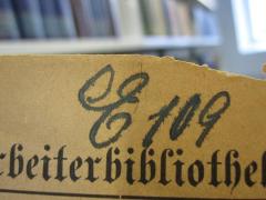 G46 / 933 (Arbeiter-Bildungsverein zu Adlershof), Von Hand: Signatur; 'E 109'.  (Prototyp)