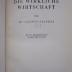 Gd 144 1931, [1]: Die wirkliche Wirtschaft (1931)
