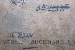 G46 / 2371 (Schwenk, [?]), Von Hand: Ortsangabe; 'Berlin
Berlin'. 