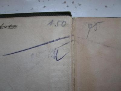 Ib 50 aa: Elemente der analytischen Geometrie (1901);G46 / 2632 (H. Lindemann Buchhandlung), Von Hand: Preis; '1.50'. ;G46 / 2632 (unbekannt), Von Hand: Nummer; '75'. 