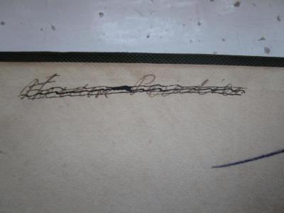 Ib 50 aa: Elemente der analytischen Geometrie (1901);G46 / 2632 (Paradies, Theodore), Von Hand: Autogramm, Name, Besitzwechsel; 'Theodore Paradies.'. 