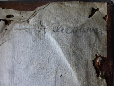 - (Jacobson, Dr.), Von Hand: Autogramm; 'D. Jacobson'. 