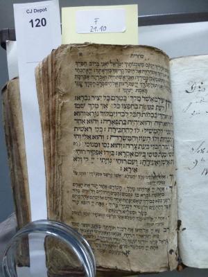 F 21 10: [Siddur, hamishah humshe torah, haftarot, megillat Ester; hurban bet ha-mikdash; sefer kohelet]  (o.A.)