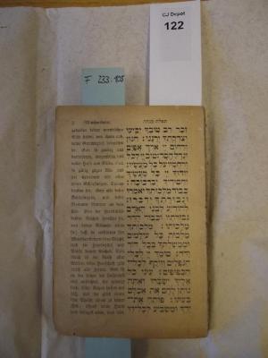 F 233 105: Einband und Titelblatt fehlen [Friedhofsgebete] (o. A.)