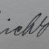 - (Stern, Erich), Von Hand: Autogramm, Name, Berufsangabe/Titel/Branche; 'Dr Erich Stern'.  (Prototyp)