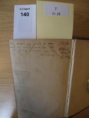 - (Fraenkel, Bernhard Nathan), Von Hand: Notiz; '1894
10. April abends 1/2 10 Uhr
Nissan am vierten nach Maariv ist unser Junge geboren, welcher ... die Namen Bernhard Nathan bekommen hat'. 