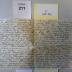 - (Jacobus, Betty), Post: -; 'Brief von Unbekannt an Betty Jacobus aus der Nachkriegszeit'. 