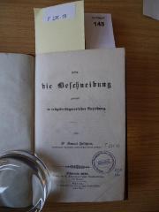 F 231 13: Ueber die Beschneidung : zunächst in religiös-dogmatischer Beziehung (1844)