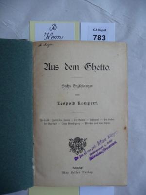 R Kom: Aus dem Ghetto.