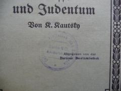 - (Öffentliche Bibliothek und Lesehalle (Berlin)), Stempel: Berufsangabe/Titel/Branche, Name, Ortsangabe; 'Oeffentliche Bibliothek und Lesehalle, Berlin SO 16,
Adalbertstraße 41
'.  (Prototyp)