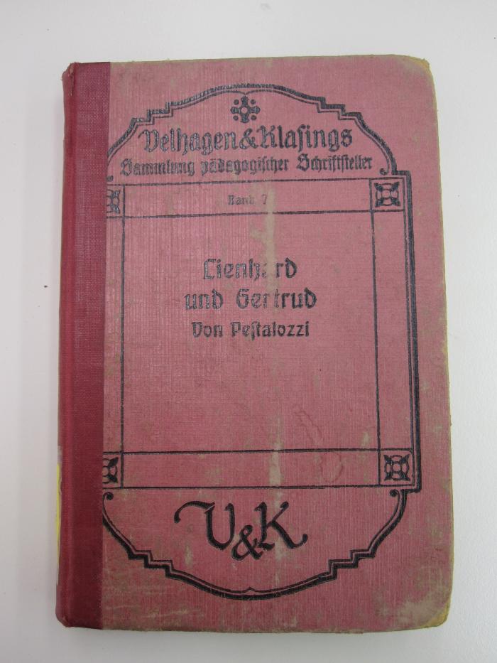 Pc 854: Lienhard und Gertrud (1921)