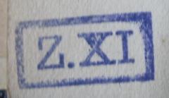 G45 / 3363 (XI. Armee-Korps (Deutsches Kaiserreich)), Stempel: Zensurstempel; 'Z.XI'.  (Prototyp)