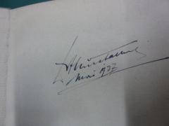 G46 / 1797 (Neustadtel, Arthur), Von Hand: Autogramm, Name, Datum; 'Dr A Neustadtel
Mai 1937'. 
