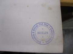 G45 / 2189 (Königliches Seminarium für Gelehrte Schulen in Berlin), Stempel: Name, Ortsangabe; 'Bibliothek d. Königl. Päd. Sem. f. höhere Schulen
Berlin'.  (Prototyp)