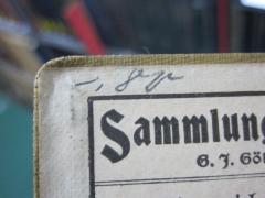 G46 / 1280 (Th. Brodersen's Buchhandlung (Oluf Kragh) Itzehoe i. Holst.), Von Hand: Preis; '-, 80'. 