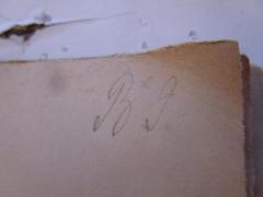 G45 / 62 (Ruhemann, Martha), Von Hand: Nummer; 'B9'. 