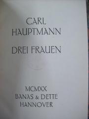 III 34785 2.Ex.: Drei Frauen (1920)
