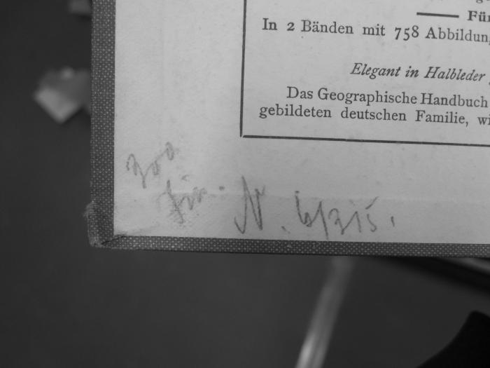 II 1961 cg 2.Ex.: Historischer Schul-Atlas zur alten, mittleren und neuen Geschichte (1914);G46 / 185 (unbekannt), Von Hand: Inventar-/ Zugangsnummer; '300 Inv. N 61315'. 