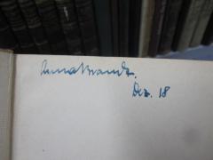 G45 / 3156 (Krantz, Anna), Von Hand: Autogramm, Name, Datum; 'Anna Krantz
Dez. 18'. 