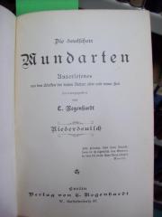 III 3901 1 2. Ex: Niederdeutsch (o.J.)