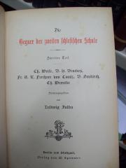 III 5160 39, 163: Ch. Weise, B. H. Brockes, Fr. R. L. Freiherr von Cantz, B. Neukirch, Ch. Wernike (o.J.)