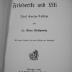 III 10164 2. Ex: Friederike und Lili : fünf Goethe-Aufsätze (1906)