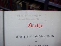 G46 / 3645 (Krayn, Ruth), Stempel: Name, Ortsangabe; 'Ruth Krayn
Charlottenburg 9
Kaiserdamm 35'. 