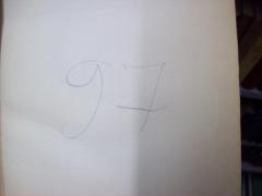 G45 / 2366 (Bergungsstelle 097, Fischer [W.]  ), Von Hand: Nummer; '97'.  (Prototyp)