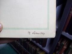 G46 / 657 (Schreiber, M.), Von Hand: Autogramm, Name; 'M. Schreiber'. 