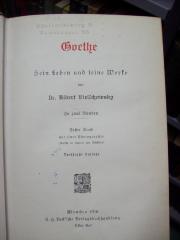 III 10011 co 1: Goethe : sein Leben und seine Werke (1916)