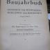 VII 2891 3; 1926/27; 2.Ex.: Baujahrbuch: Jahrbuch für Wohnungs-, Siedlungs- und Bauwesen. Jahrgang 1926/27