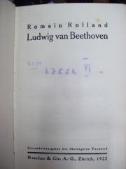IV 12351 1922: Ludwig van Beethoven (1922)