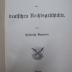 V 611 2. Ex.: Grundzüge der deutschen Rechtsgeschichte (1901)