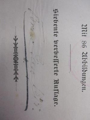 Ub 131 g: Die Biblischen Altertümer (1893);G45 / 2549 (Giese[?], Bruno), Von Hand: Autogramm, Name, Datum; 'Bruno Giese 1895.'. 