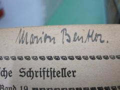 G46 / 2745 (Beutler, Marion), Von Hand: Autogramm, Name; 'Marion Beutler.'. 