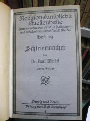 Pe 417 b 2.Ex.: Schleiermacher (o.J.)