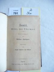 R Sha: Hamlet, Prinz von Dänemark