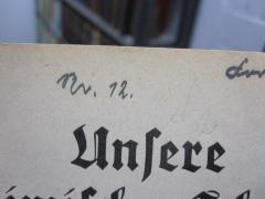 G46 / 2753 (Fortbildungsschule I[..]bbi[...]), Von Hand: Exemplarnummer; 'Nr. 12.'. 