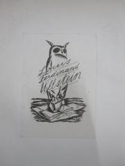 45 / 1057 (Ullstein, Louis Ferdinand), Etikett: Exlibris, Name, Abbildung; 'Louis Ferdinand Ullstein
Ex Libris'. 