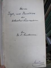 G46 / 2622 (Meißner, Max), Von Hand: Autogramm, Name; 'Meissner.'. 