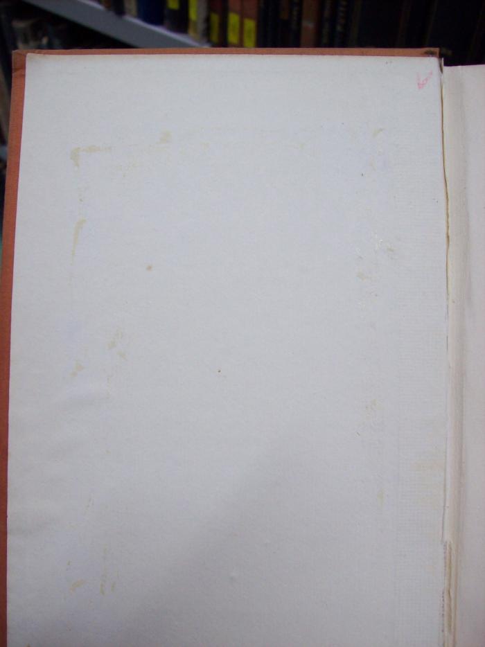 Dd 477: Die Juden in der Kunst (1928);G45 / 106 (unbekannt), Klebespuren: Exlibris. 