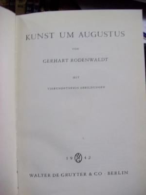 Dd 415 2.Ex.: Kunst im Augustus (1942)